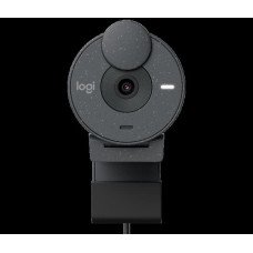 Webcam Full Hd 1080P Usb-C Brio 300 Grafite 960-001413 Logitech       