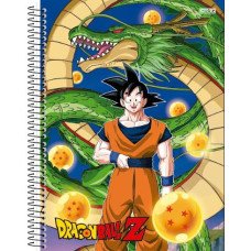 Caderno Univ 1M Cd 80 Fls Pct C/4 Dragon Ball 10273 Sd        
