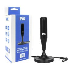Antena Digital Multi Interna Hdtv 1.8M Base Com Ima 90 Graus 008-9506 Pix