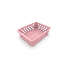 Cesto Organizador Multiuso Pequeno Rosa N.1029 Uninjet