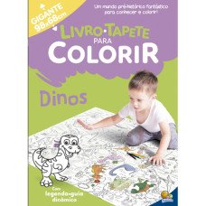 Livro-Tapete para Colorir: Dinos