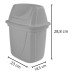 Lixeira Basculante Eco 7,2L 14277 Plasutil