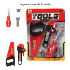 Cartela Kit Ferramentas Com 9 Pcs