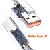 Carregador Fonte Tomada Usb Quadrada e Cabo Usb-C 33W Mi Xiaomi