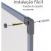 Quadro Branco MDF Alumínio Soft 90x60cm 4009 Stalo