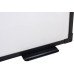 Quadro Branco UV MDF Preto Soft 80 x 60cm 4096 Stalo