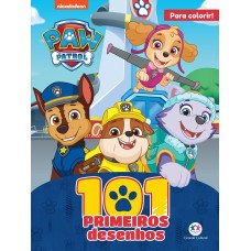 Livro 101 Primeiros Desenhos Patrulha Canina 94005