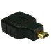 Adaptador HDMI Fêmea x Micro HDMI Macho com 50 UN