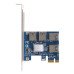 Placa Pci-e Multiplicadora Para Cabo Riser 1x4 Mineração
