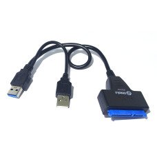 Cabo Adaptador Usb 3.0 para Sata HD SSD Preto Shinka