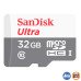 Cartão de Memória 32GB Sandisk Ultra Micro SD + Adaptador SD SDSQUNC