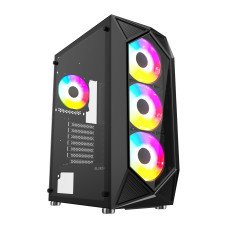 Gabinete ATX Gamer BG-049 Obsidian Bluecase
