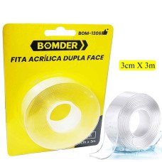 Fita Acrilica Dupla Face Bom-1306 Bomder