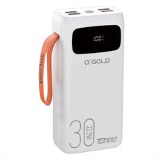 Power Bank 30000Mah Turbo Branco Bte-42 O'Gold