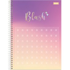 Caderno 1/4 Pequeno Capa Dura 80 Folhas Blush Foroni