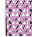 Caderno 160 Folhas 10 Matérias Capa Dura Cliff Feminino Foroni