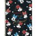Caderno 160 Folhas 10 Matérias Capa Dura Minnie Core Tilibra