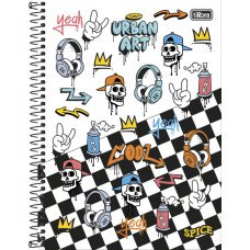 Caderno 160 Folhas 10 Matérias Capa Spice Tilibra