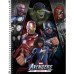 Caderno 80 Folhas 1 Matéria Capa Dura Aveng Game Tilibra