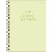 Caderno 80 Folhas 1 Matéria Capa Dura Happy Tilibra