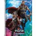 Caderno 80 Folhas 1 Matéria Capa Dura Thor Amor e Trovão Tilibra