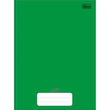 Caderno Brochura 48 Folhas Capa Dura Verde Tilibra