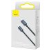 Cabo Usb-C Para Usb-C Prata 1,20M 100W Cajy000601 Baseus