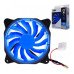 Cooler para Gabinete 120x120x25 Led Azul DX-12F Dex