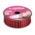 Fita Cetim 22mm Natal Xadrez Natalino 10 Metros Progresso