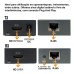 Adaptador Extensor HDMI X HDMI 60 metros CCEX-HD2RJ45L60 Exbom