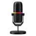 Microfone Haylou Gx1 Rgb Para Streaming Preto