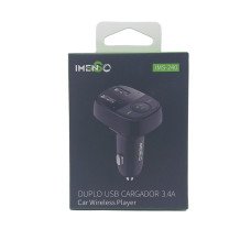 Carregador Veicular E Transmissor Fm Bluetooth Ims-240 Imenso