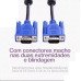 Cabo VGA 1.8 Metros com Filtro LE-12 IT-BLUE