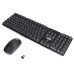 Teclado e Mouse Wireless Kp-2012 Preto Knup