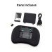 Mini Teclado Sem Fio Touchpad Celular Pc Tv Smart Iluminaçao LEY-182 Lehmox