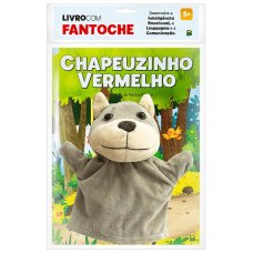 Livro com Fantoche Chapeuzinho Vermelho Todo Livro