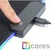 Mouse Pad Gamer Rgb 800x300x4mm Mp-Led3080 Exbom
