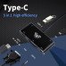 Conversor Typec Vga Rj45 Hdmi 5In1 Ot-9573S Aula