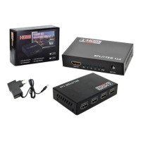 Adaptador HDMI Splitter Versão 1.4 4 Saida 1080p