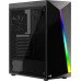 Gabinete ATX Gamer Mid Tower RGB Shard Preto 67989 Aerocool