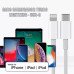 Cabo Usb-c / Lightning Para iPhone 11 12 13 14 Mini Pro Max Cor Branco