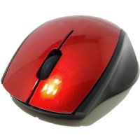 Mouse Wireless MO-101 8cm 1600Dpi Vermelho Shinka 