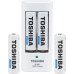 Carregador De Pilhas com 4 Pilhas TNHC-6GME4 Toshiba