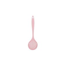 Escumadeira De Silicone 28Cm Rosa Nude Wx09691 Wellmix