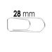 Clips Galvanizado 28mm C/100 Yin's Paper