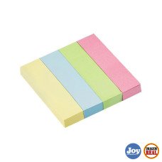 Bloco Post it 19x76mm Colorido 100fls BRW