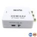 Conversor de HDMI para Vídeo Composto 3 RCA AV Shinka