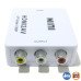 Conversor de HDMI para Vídeo Composto 3 RCA AV Shinka