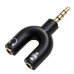 Adaptador Y Fone e Microfone P2 x P3 Shinka P2-ADAP-PC