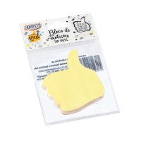 Bloco Post it 70x70mm Colorido Positivo 100fls BRW